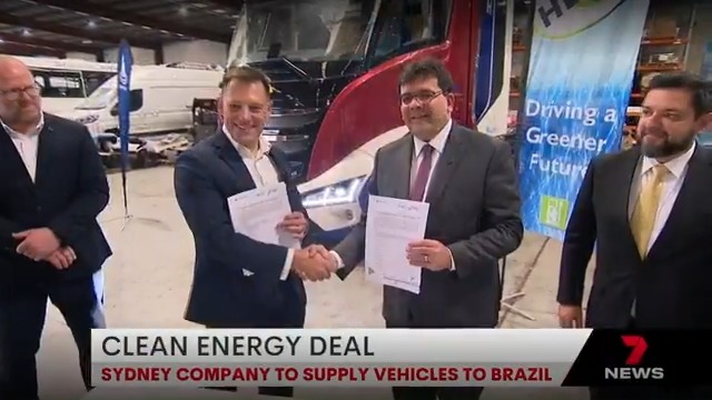 Via 7NEWS Sydney: Pure Hydrogen #PH2 signed an MOU with the Brazilian State Government setting out a framework of cooperation to foster the development of Piaui’s green hydrogen economy and supply of hydrogen-powered vehicles.