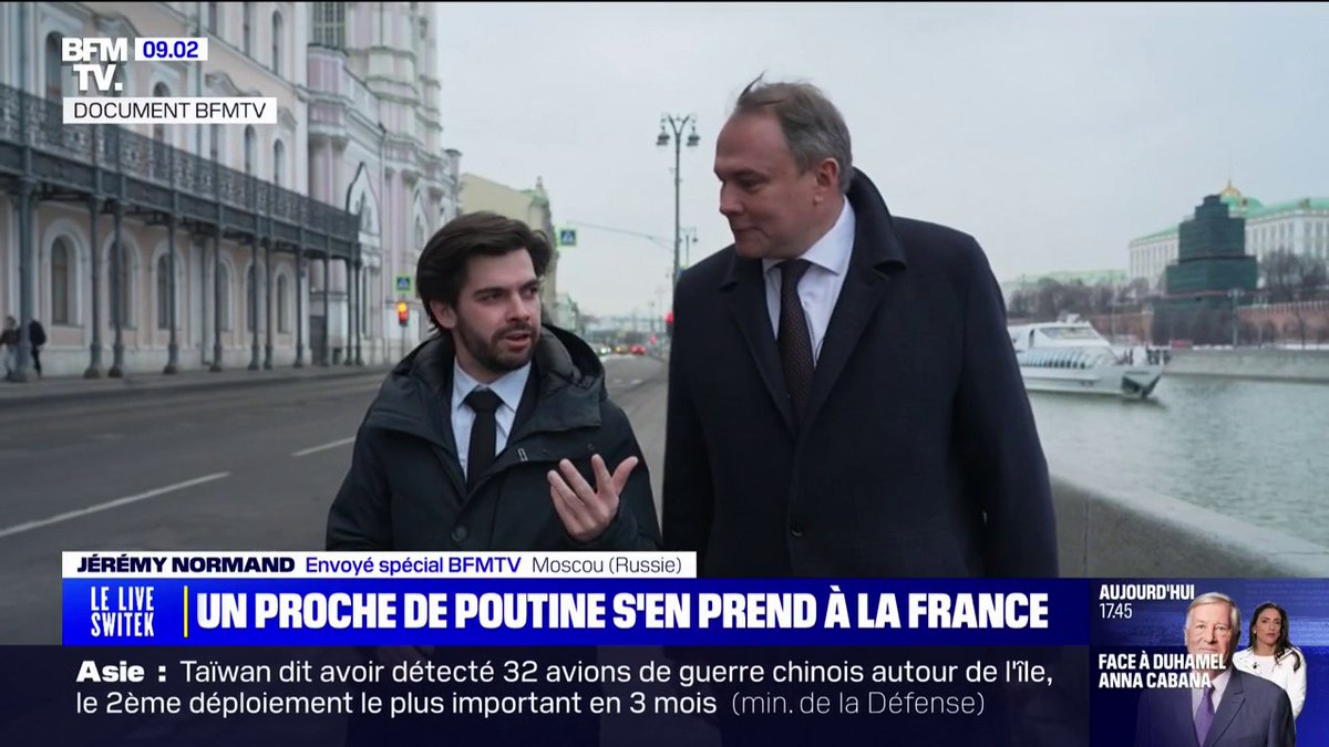 "On calcule": Piotr Tolstoï, vice-président de la Douma, évoque la possibilité d'envoyer une bombe nucléaire sur Paris