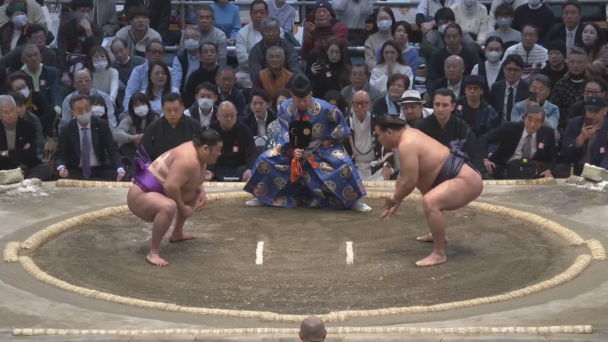 【館内はどよめきと歓声が!】 #尊富士 - #豊昇龍 大相撲春場所 十二日目 尊富士と豊昇龍の 今場所全取組動画はこちらで✅ 十両・幕内の全取組 結果と動画はこちら👇 #sumo