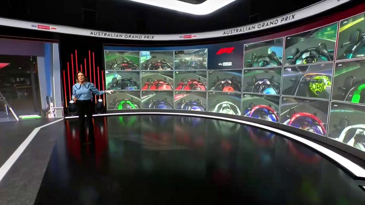 New F1 season, new studio 🎥😍 Take a sneak peek with Natalie, Karun and Naomi around our brand-new studio, which will make its debut this weekend! 🇦🇺