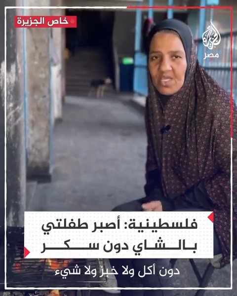"صائمون منذ 4 أيام دون سحور".. سيدة فلسطينية تروي معاناتها وأسرتها من انعدام الغذاء في ظل حرب التجويع الإسرائيلية على قطاع #غزة #الجزيرة_في_رمضان