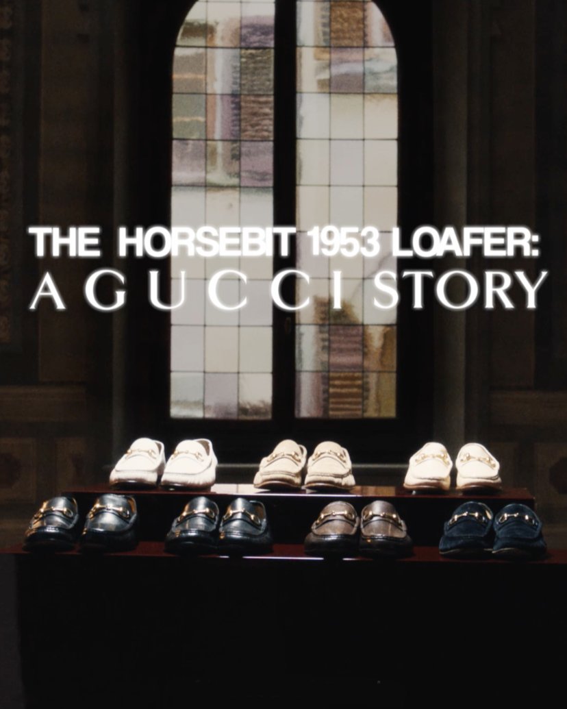 This is the story of the #GucciHorsebit1953 loafer. A style that effortlessly transcends time, continuing its enduring legacy as a House icon. Watch the full video Directed by Ariel Schulman and Henry Joost