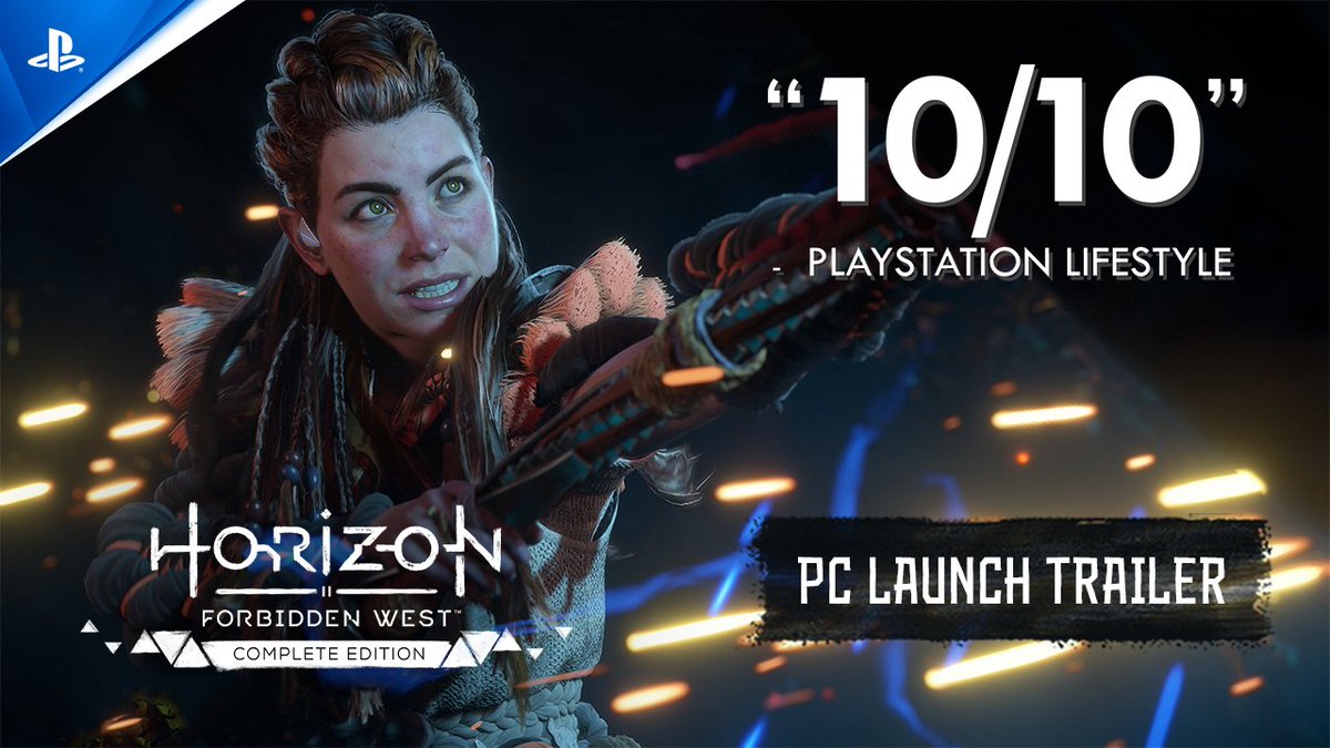 Explore distant lands. Fight awe-inspiring machines. Experience the majestic adventure like never before. 🏹 Horizon Forbidden West Complete Edition is out now on PC! 🏹 Steam: Epic Games: Nixxes Software #HorizonForbiddenWestPC