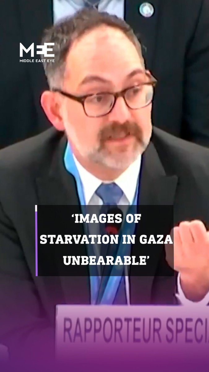 “The images of starvation in Gaza are unbearable and you’re doing nothing.” Michael Fakhri, UN rapporteur on the right to food, has called for imposing sanctions against Israel during his speech held at the UN Human Rights Council.