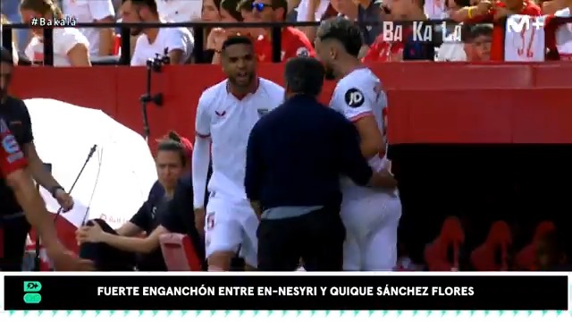 🚨🔊 AUDIO EN EXCLUSIVA. 🤣😅 Así fue el fuerte enganchón entre En-Nesyri, Quique Sánchez Flores y Joaquinito. #Bakalá