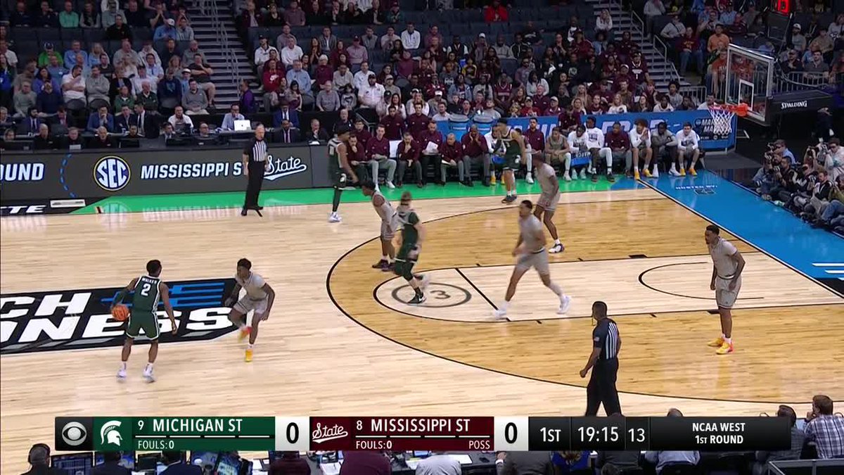 We're underway! #MarchMadness 📺: