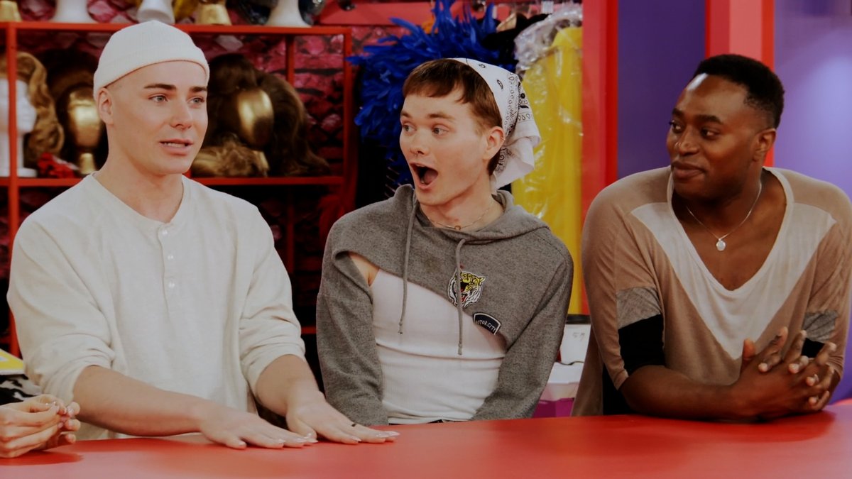 Feelings are shared and faces are cracked after last week's maxi challenge! 👀 Snatch up a first lewk at this week's #DragRace now 👉