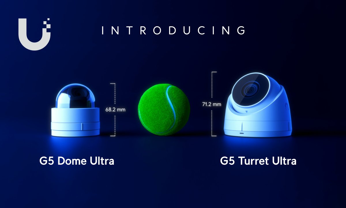A Breakthrough in Form Factor Design: Introducing the G5 Dome &amp; Turret Ultra, the newest additions to our #UniFi Ultra lineup focused on great price-to-performance ratios and ultra-compact form factors. Learn more: