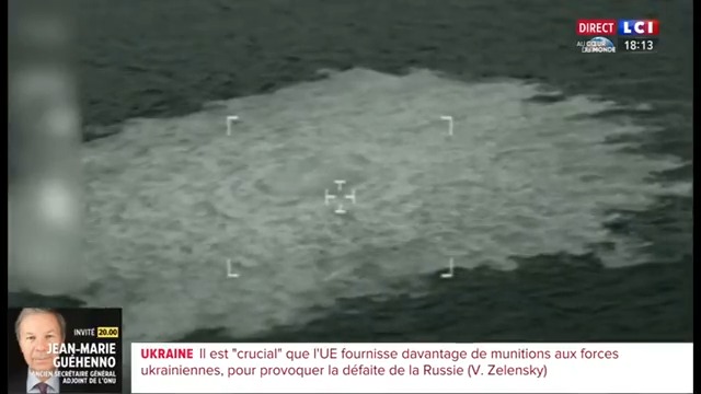 IMAGE DU JOUR 📷 #Guerre - Le sabotage du Gazoduc Nord Stream 2 entre la Russie et l’Allemagne était bien commandité par le sommet de l’armée ukrainienne. Le fil tiré par Radio France et un consortium de journalistes européens mène à Valeri Zaloujny.” #24hPujadas #LCI ⤵️