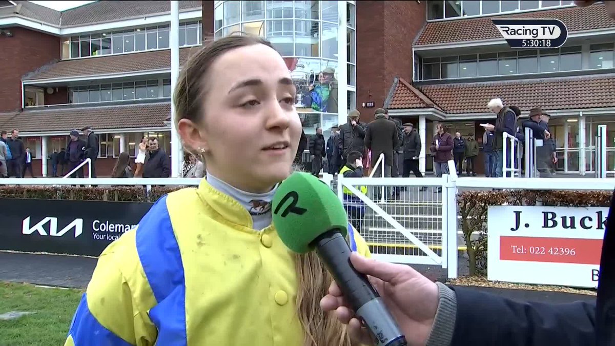 A 🔴 letter day! Alice Power rode her first rules winner on board Thedancingfarrier Cork Racecourse and the young rider spoke to kevinoryan afterwards.