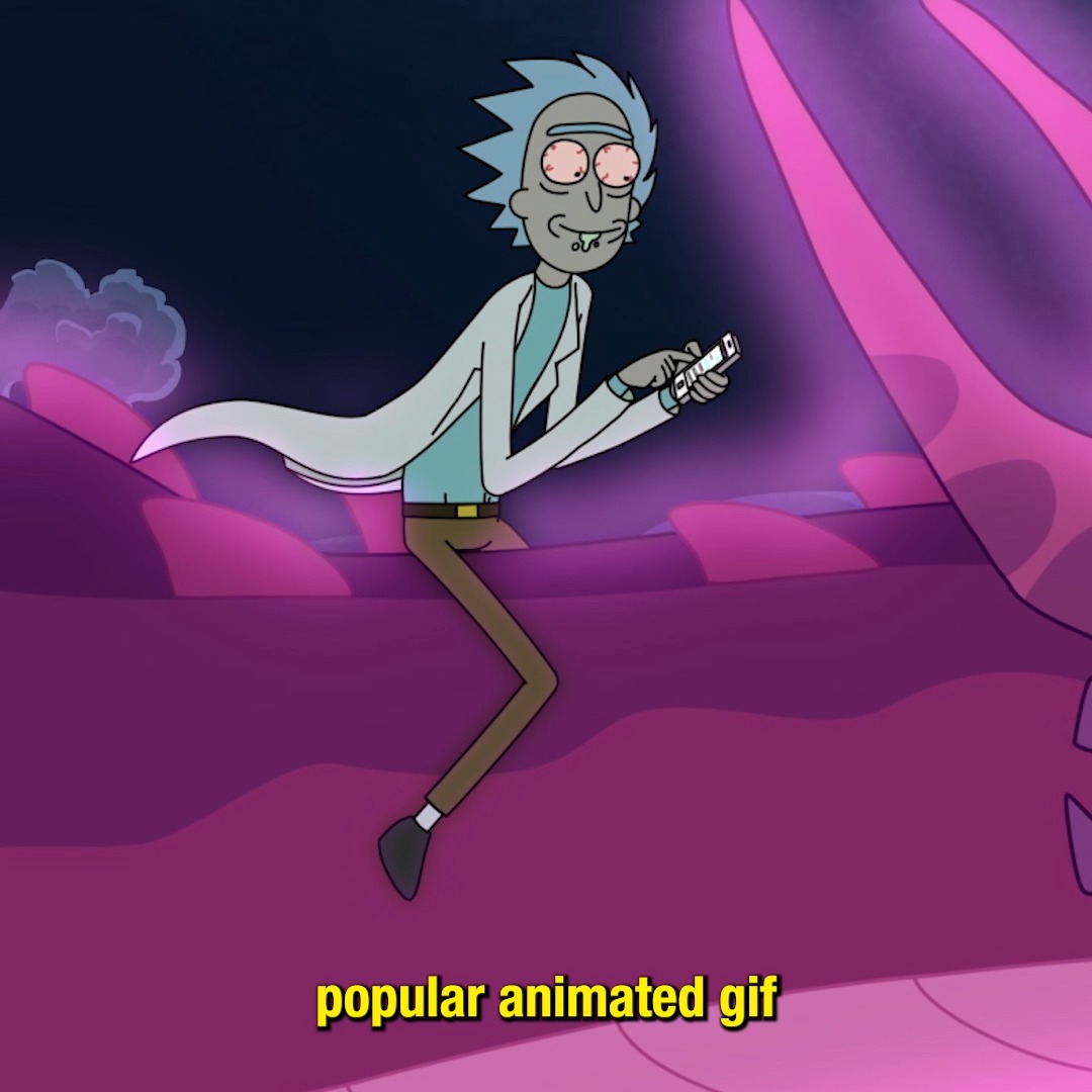*Insert popular animated gif here* #rickandmorty #dragons