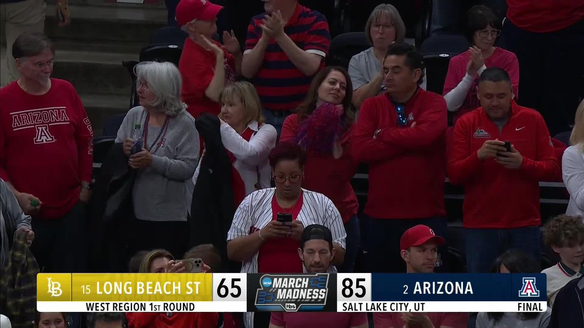 .Arizona Basketball records its largest win (20 points) in First Round game since 2015.
