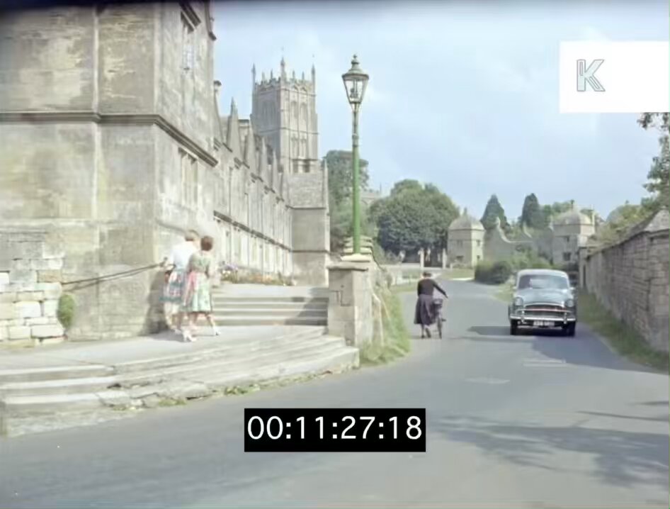 A gentle pace of life in the 1950s. Serene and beautiful, the English villages of the Cotswolds.