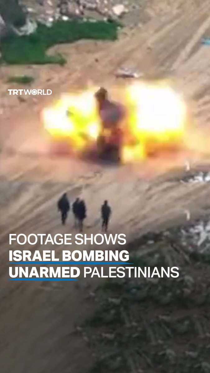 Al Jazeera footage shows deliberate Israeli drone strike on a group of four unarmed Palestinian civilians in Khan Younis