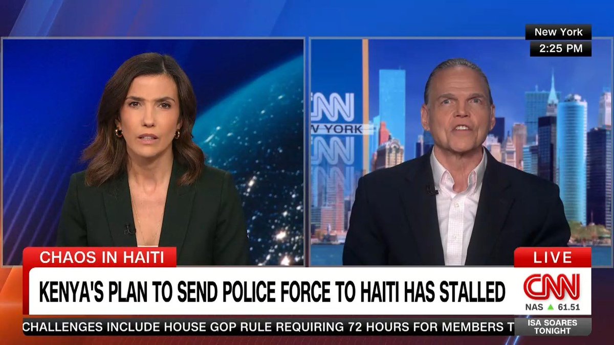 "This is more of a cash grab by President Ruto" - Dan Foote, Former U.S. Special Envoy for Haiti. "The Haitians are well armed... they're going to fight the Kenyans to the death"