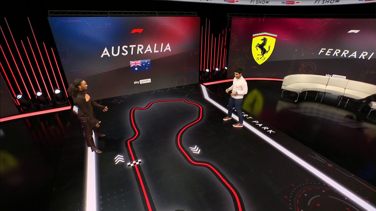 A unique track map in our new studio 🤩