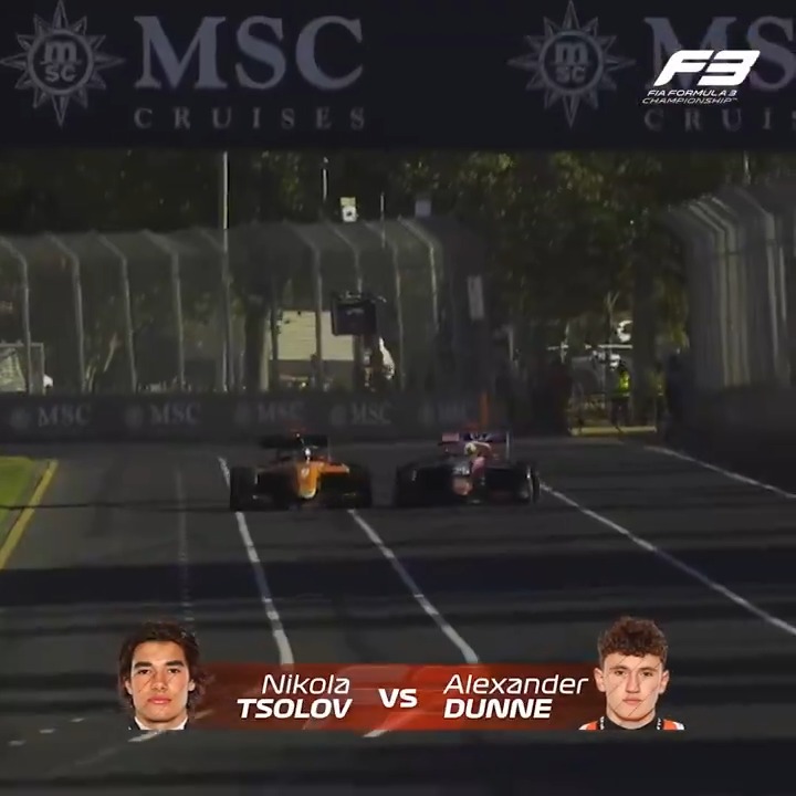 The incident that brought Practice to a premature end 🚩 Nikola Tsolov has received a three-place grid drop, with the Stewards determining that his actions, while unintended, caused a collision that was completely avoidable. #AusGP #F3