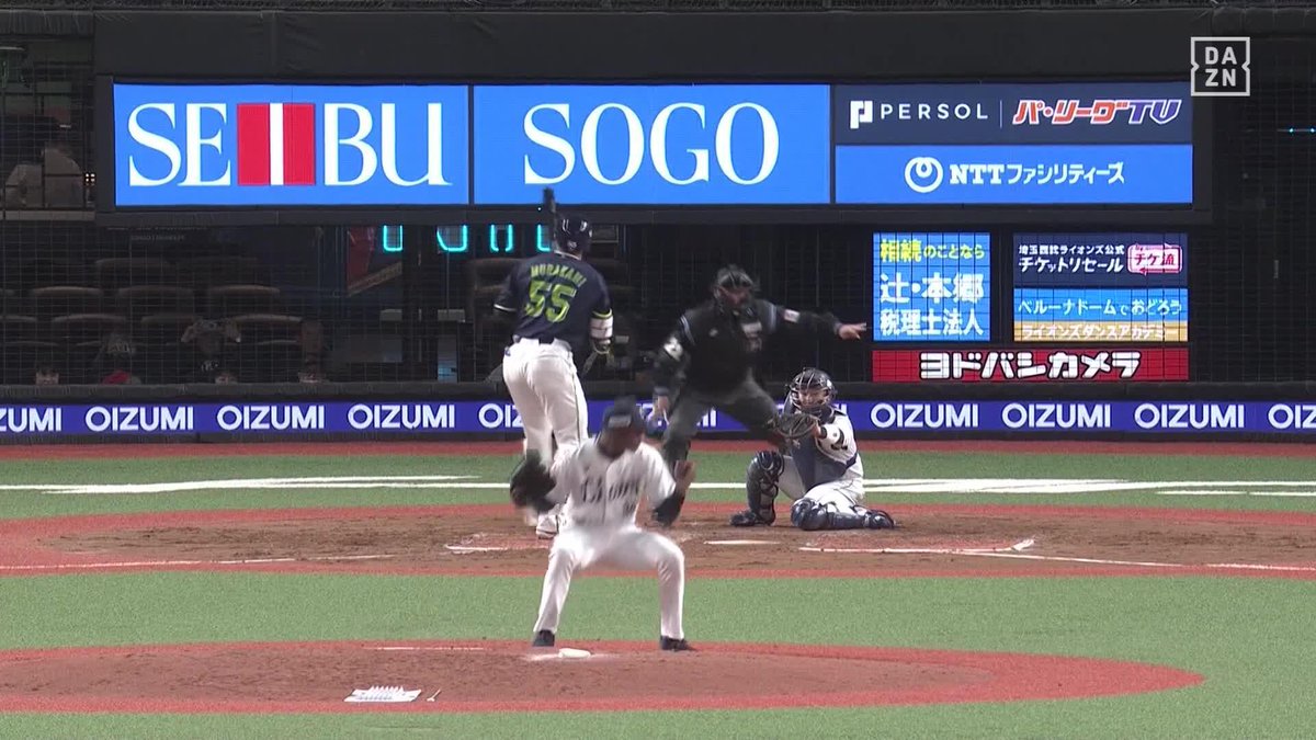 ／ 少し控えめなリアクション ＼ 今日は飛ばずにしゃがんだ ヤンが見逃し三振を奪う ⚾プロ野球 (2024/3/22) 🌸OP戦 西武×ヤクルト 📱Live on DAZN #DAZNプロ野球 #seibulions “野球一本” 新プラン登場「DAZN BASEBALL」 月々2,300円 （年間プラン・月々払い）でプロ野球だけを、このプライスで