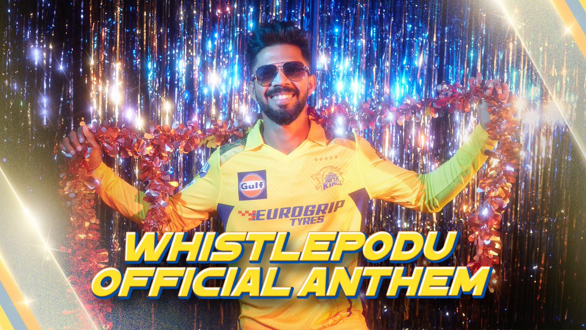 It's Match Day and You know what to do, Superfans! 🥳 Gear up for the summer with 'Namma Music!' 🔥💛 #WhistlePodu #Yellove #IPL2024 🦁💛