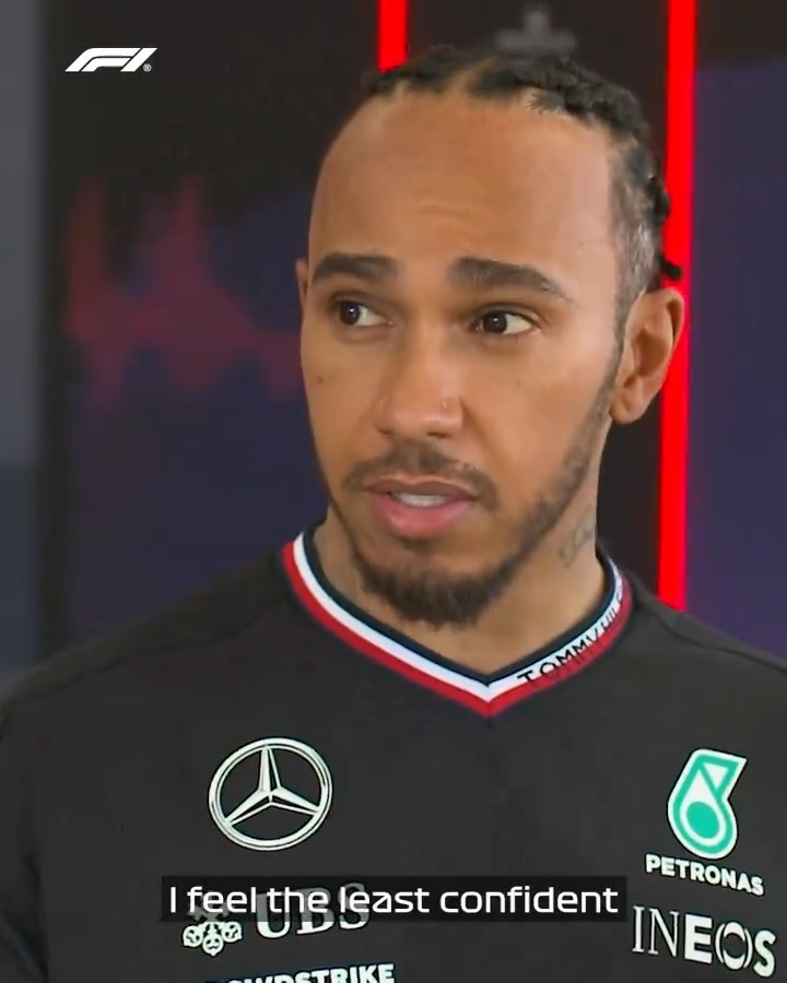 "After that session, I feel the least confident I've ever felt with this car" Lewis Hamilton reflects on a difficult FP2 #F1 #AusGP