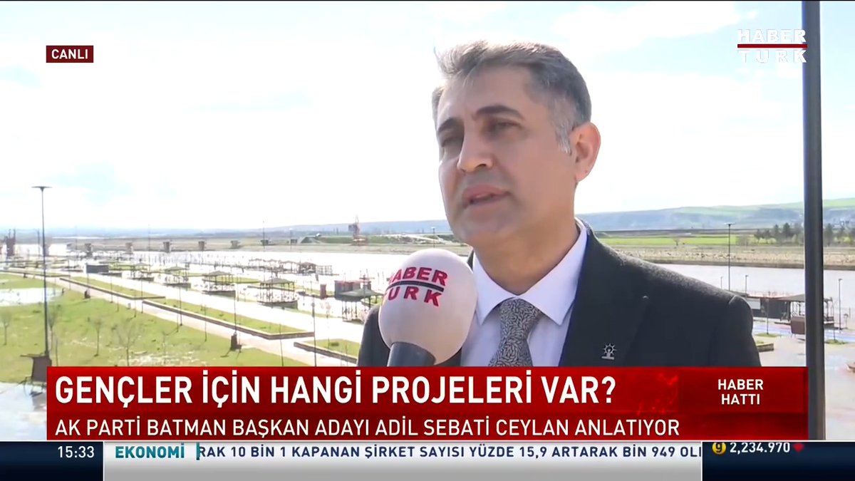 ➡️Batman için projeleri neler? ➡️Gençler için projeleri neler? ➡️Kentsel dönüşüm planları neler? AK Parti Batman Belediye Başkan Adayı Adil Sebati Ceylan, Habertürk TV Muhabiri Mehmet Veysi İPEK' e anlattı.