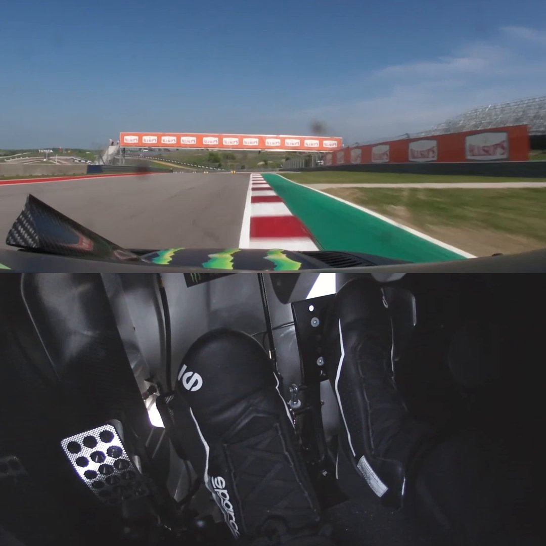 To get around NASCAR at COTA, you need fast footwork.
