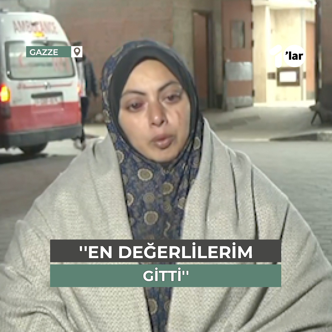“Geçen sene çocuklarımın arasındaydım, bana hediye getirirlerdi. Çocuklarım şehit oldu. Hâlâ onları bekliyorum.”