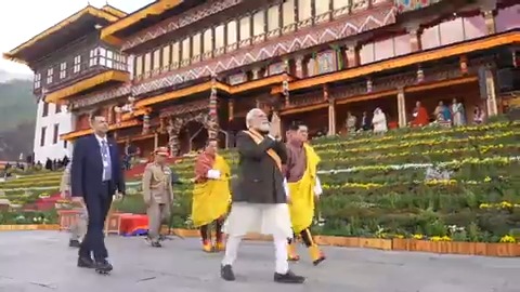 It is with great humility that I accept the Order of the Druk Gyalpo. I am grateful to HM the King of Bhutan for presenting the Award. I dedicate it to the 140 crore people of India. I am also confident that India-Bhutan relations will keep growing and benefit our citizens.