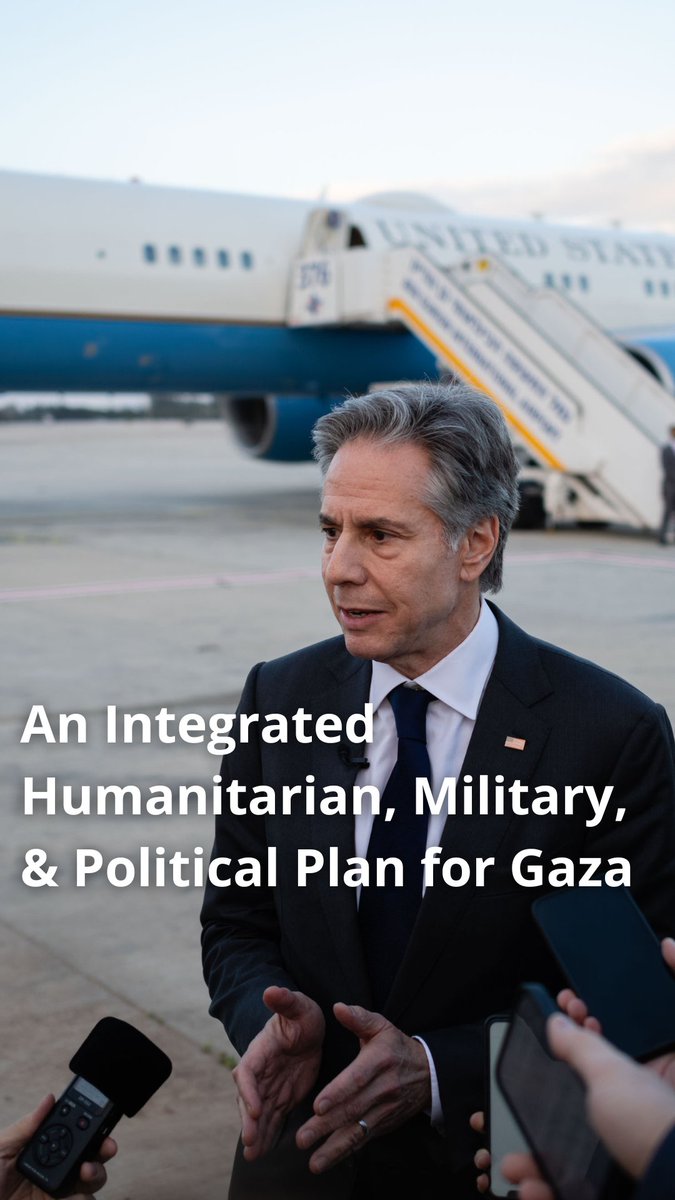We share Israel’s goal of defeating Hamas, which is responsible for the worst massacre of the Jewish people since the Holocaust. As we’ve said, though, a major military ground operation in Rafah is not the way to do it. — Secretary Antony Blinken
