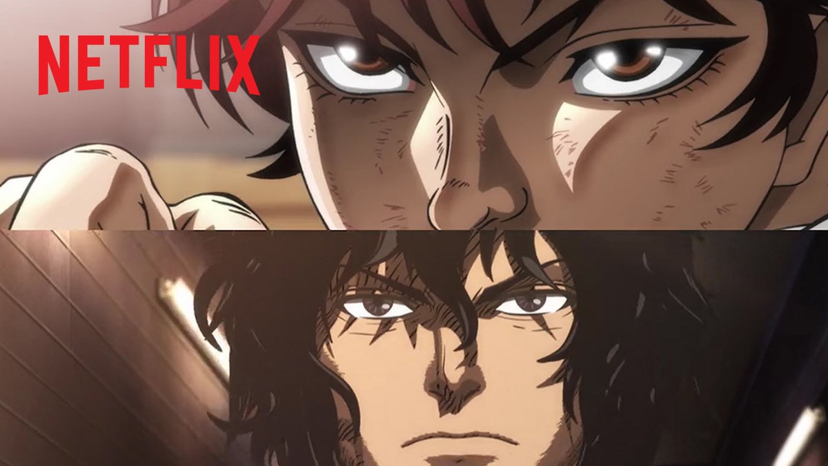 『#範馬刃牙』と『#ケンガンアシュラ』がアニメでもコラボレーション🥊 Netflix映画『#範馬刃牙VSケンガンアシュラ』 2024年6月6日に独占配信決定ッ🔥 範馬刃牙：#島﨑信長 十鬼蛇王馬：#鈴木達央 【問】に対する【解】を出す、その切っ掛けが世に解き放たれた今、アニメが二つの世界を融合させる。 #ネトフリAJ24