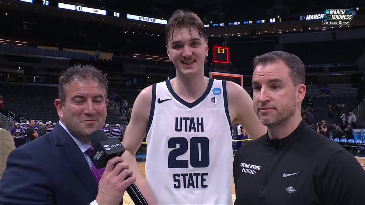 "Nobody's handed this team anything. ... Nobody cares if we have 13 new players, you have to find a way to get it done. This group, continues to amaze me." —USU Men's Hoops head coach Danny Sprinkle
