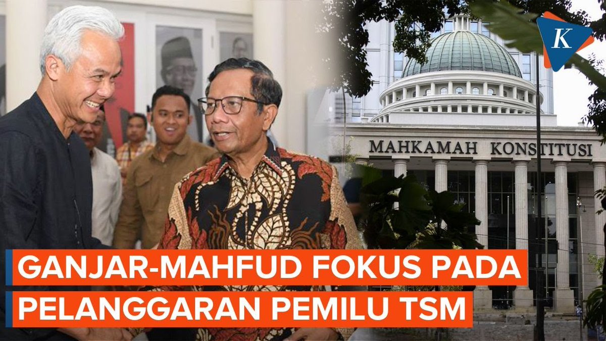 Daftar Sengketa Pilpres ke MK Hari Ini, Ganjar-Mahfud Minta Prabowo-Gibran Didiskualifikasi ~N #SengketaPilpres #GanjarMahfud