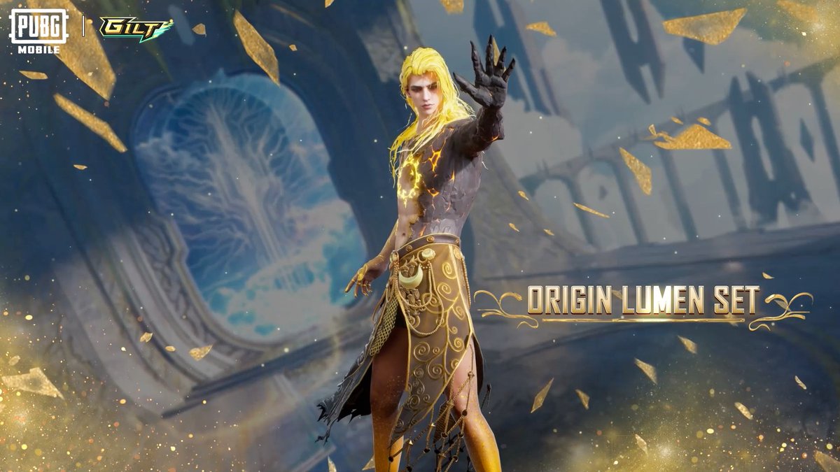 Origin Lumen Set & Origin Lumen - FAMAS, available now! ✅ Forms for both character types ✅ Loot Crate ✅ Elimination Broadcast + MORE! What's your favorite feature? 📲 #PUBGMLumenGiltset #PUBGMLumenFAMAS #PUBGMOBILE