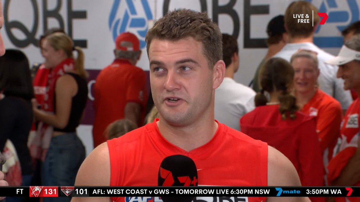 "We all love footy being tough, but you've got to do it for four quarters!" Tom Papley on the fiery nature of tonight's clash...#AFLSwansDons