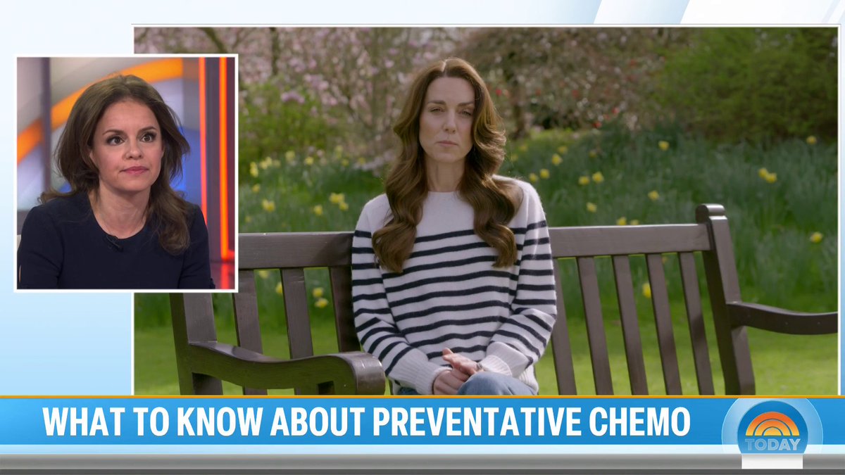 Dr. Eleonora Teplinsky, head of breast and gynecologic medical oncology at Valley Health System in New Jersey, speaks to Weekend TODAY about Princess Kate's preventative chemotherapy treatment.