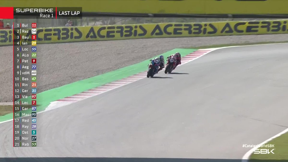 Victory for 7oprak! ๐ His first win with BMW! ๐ #CatalanWorldSBK ๐