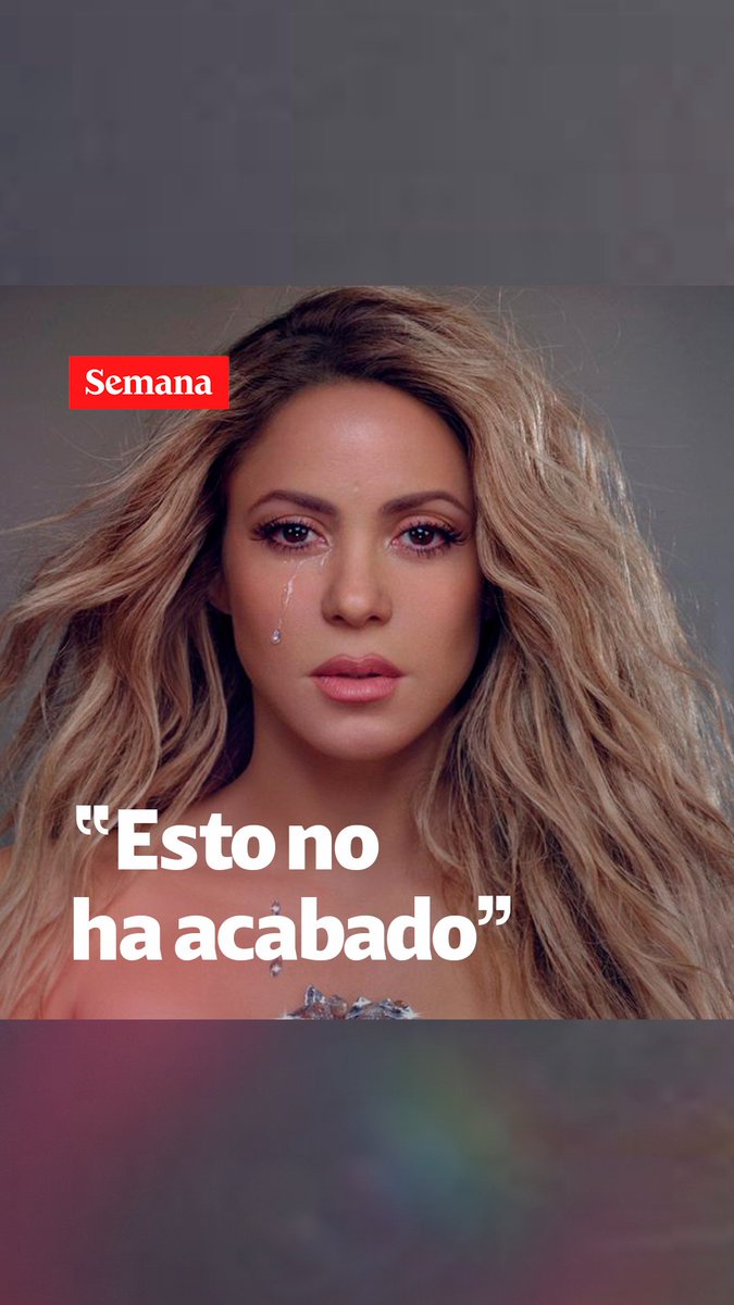"Cada una de esas canciones que he hecho me ha ayudado a sanar un poquito más. Cada canción ha sido como un ladrillo en la pared y sigo colocando ladrillos, esto no ha acabado": Shakira. #ShakiraEnSEMANA