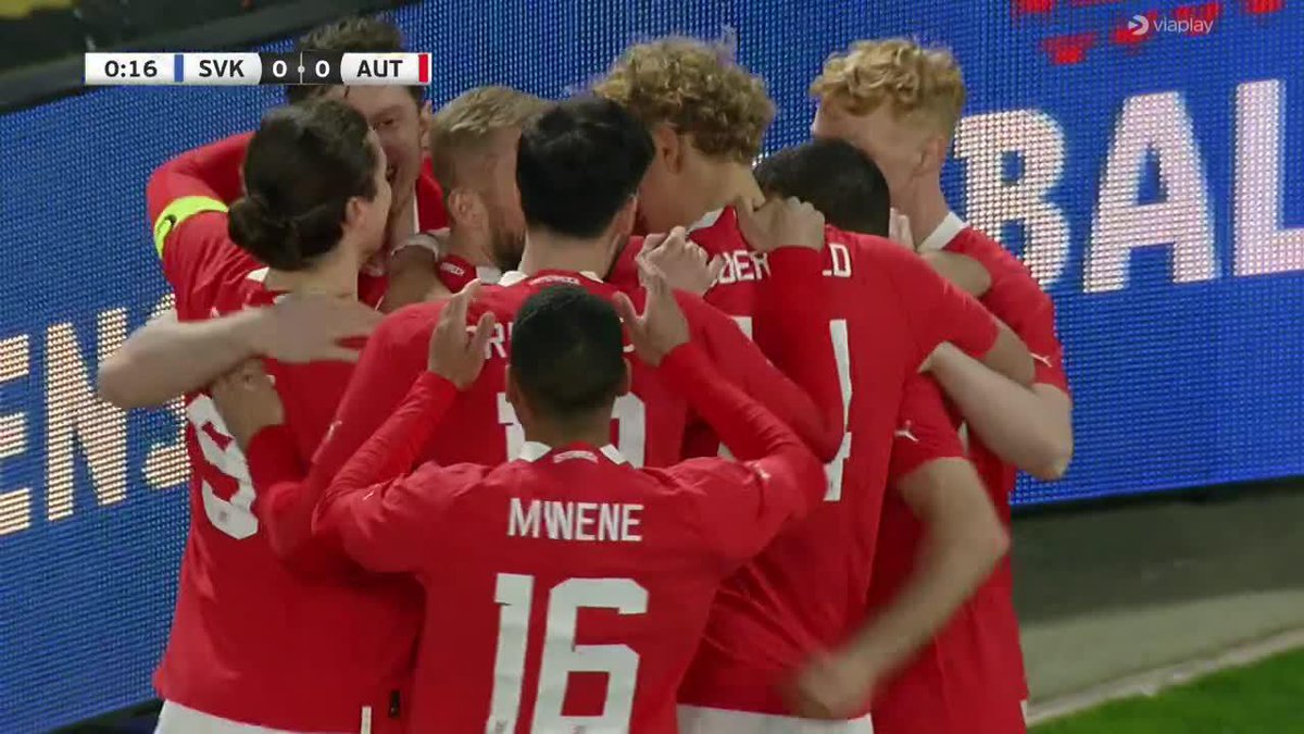 Austria score in 6 SECONDS! 🤯🇦🇹 Christoph Baumgartner takes on the entire Slovakian team by himself, evading several challenges and scores 🔥