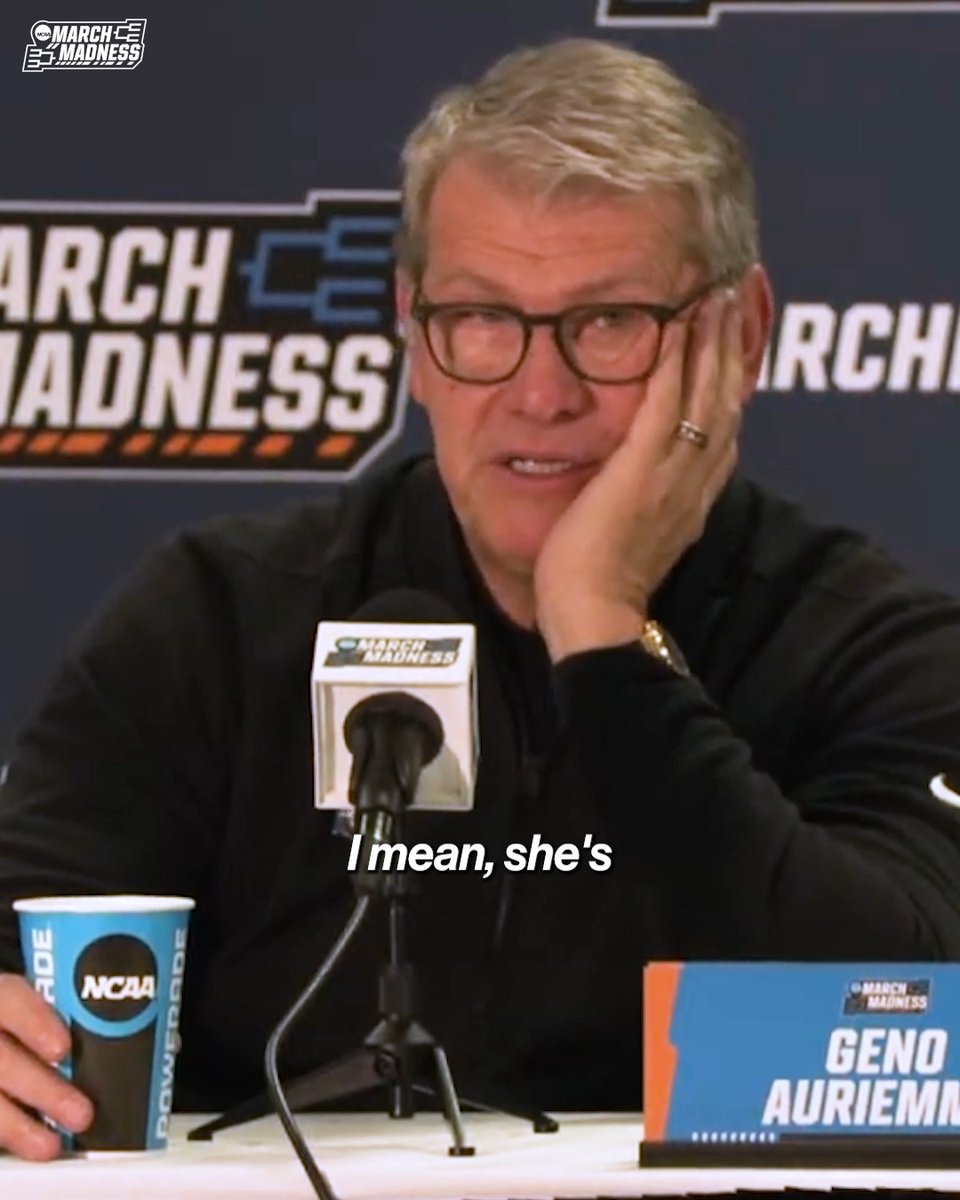 "We need coaches like Tomekia Reed to be celebrated." UConn Women’s Basketball's Geno Auriemma praises Jackson State Women’s Basketball's Coach Tomekia Reed for her season and success! #MarchMadness