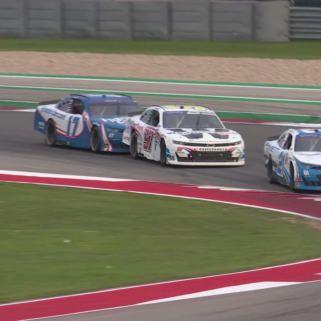 What a thrilling finish in #NASCAROvertime!