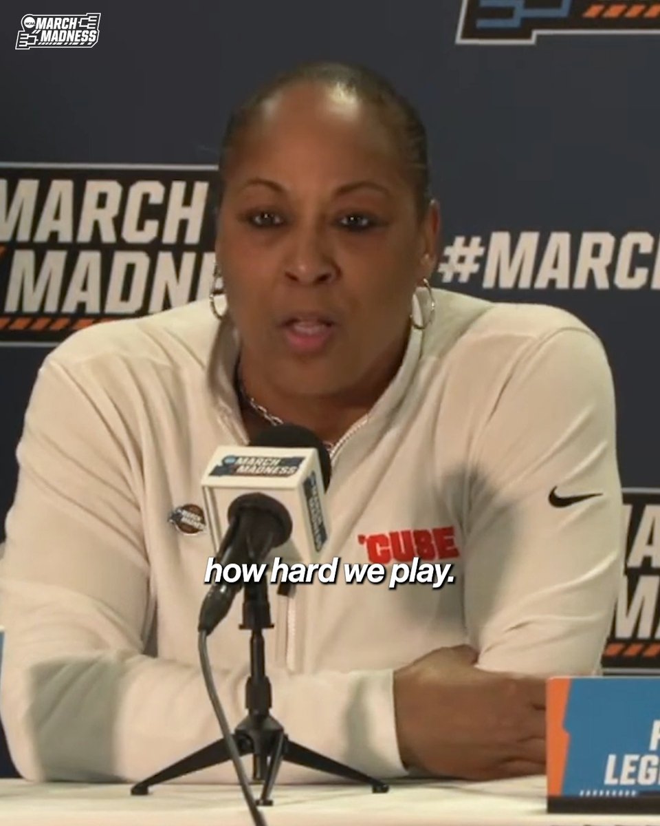 "Women's basketball is right now." Felisha Legette-Jack speaks about the commitment, hard work and perseverance within the sport. #MarchMadness x Syracuse Women's Basketball