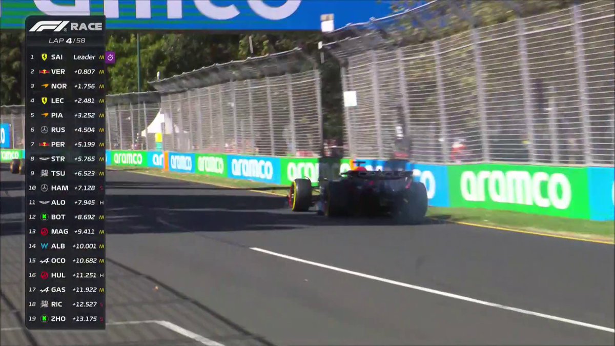 A nightmare Australian Grand Prix for Max Verstappen as he's forced to retire after an issue with his Red Bull! 😲
