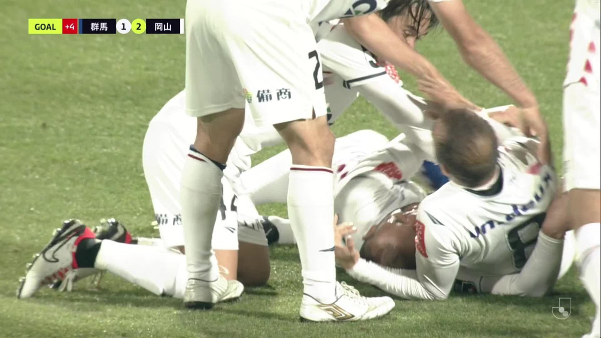 移籍後初出場で魅せた✨ アディショナルタイムの決勝点!!! 🎦 ゴール動画 🏆 明治安田J2リーグ 第6節 🆚 群馬vs岡山 🔢 1-2 ⌚️ 90+4分 ⚽️ ガブリエル シャビエル(岡山) #Jリーグ