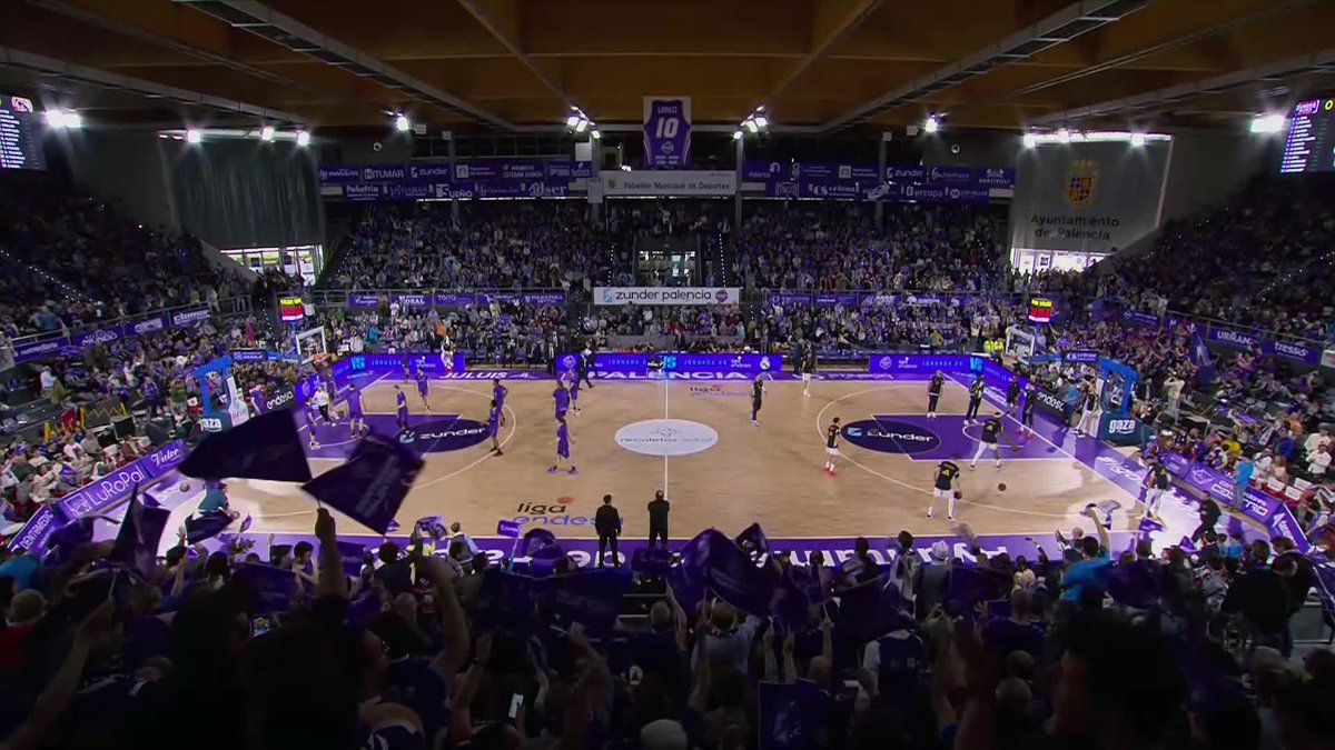 💜 𝘼 𝙈 𝘽 𝙄 𝙀 𝙉 𝙏 𝘼 𝙕 𝙊 ¡Qué barbaridad, Zunder Palencia! 📺 Movistar Plus+ #LigaEndesa | #GameDayMovistar