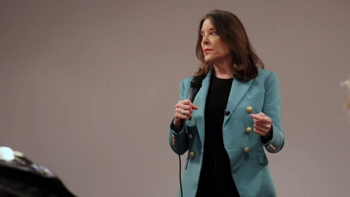A matrix of corporate powers acts like a system of economic tyranny over the people of the United States. We have got to intervene here. #Marianne2024
