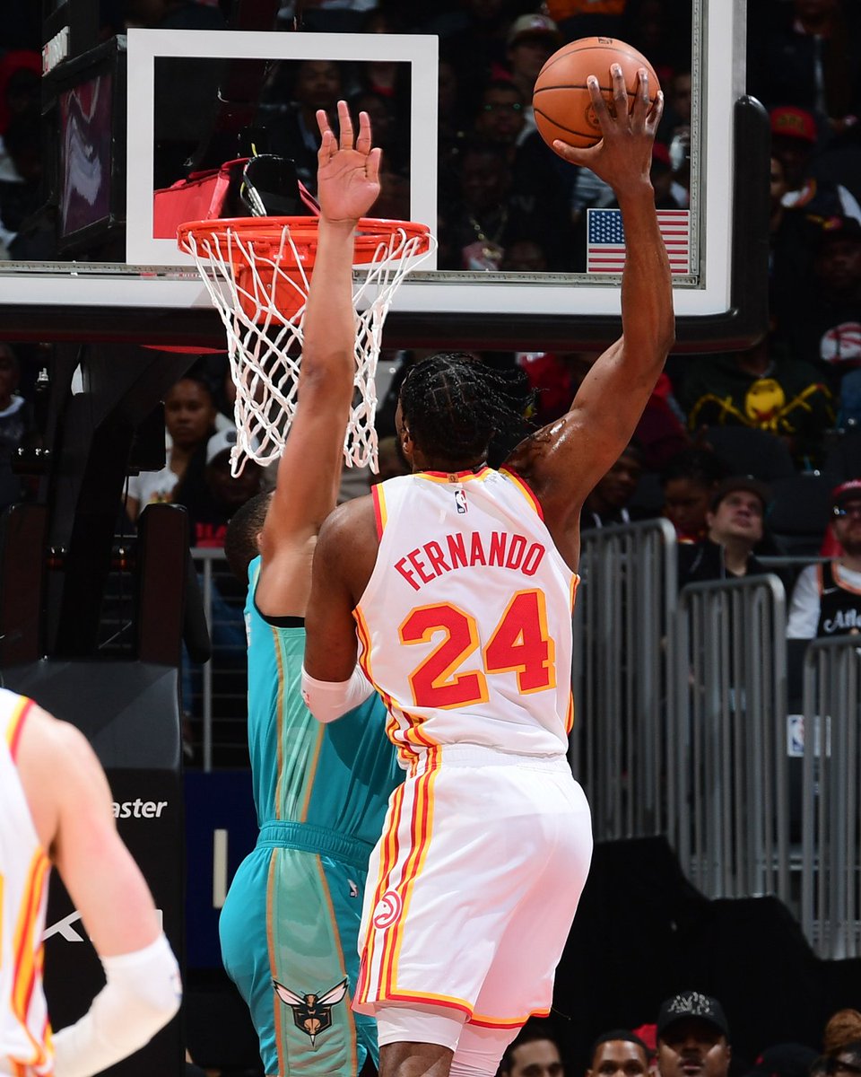 Bruno feasted last night 🍴 💪 25 PTS (career high) 💪 11-14 FG 💪 6 REB 💪 1 BLK Bruno Fernando x UPS