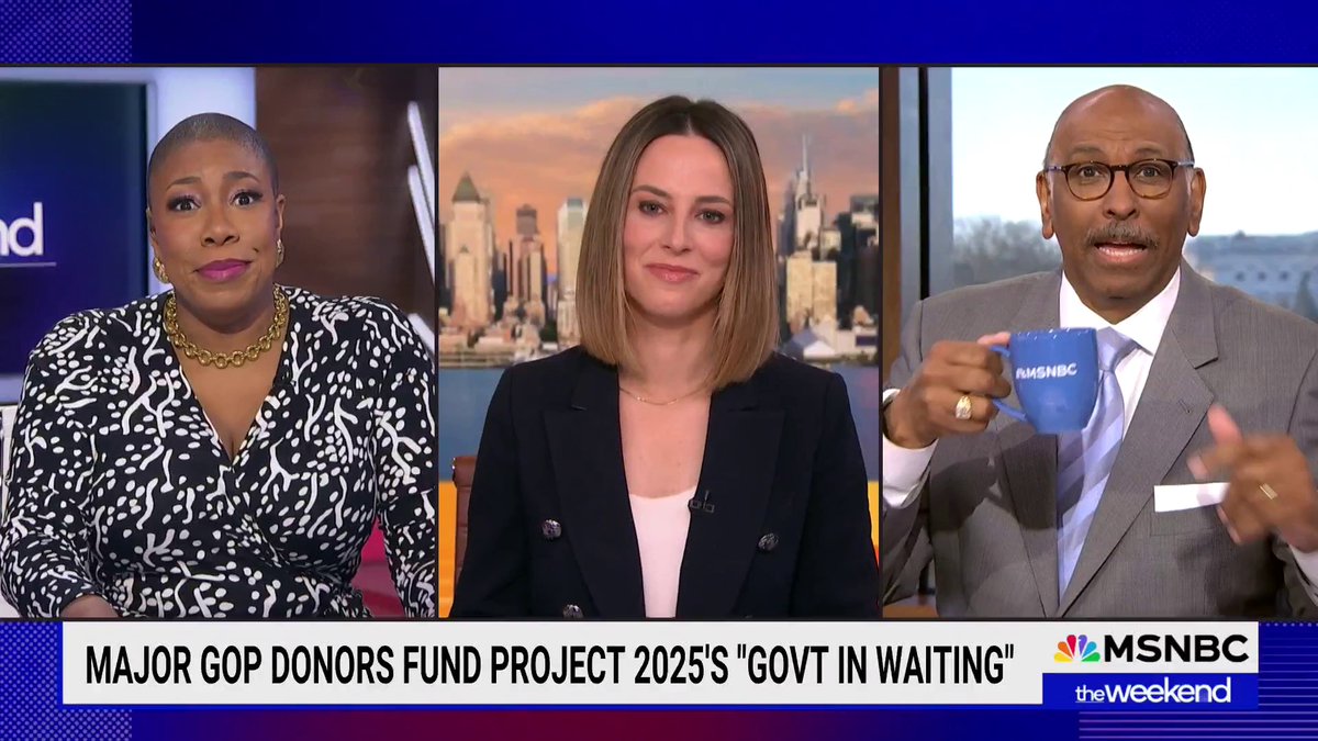 NBC News reveals influential conservative donors are pouring millions into organizations funding Project 2025, which is the plan to create a conservative "government-in-waiting" for a second Trump term. The Weekend co-hosts unpack why this would be a “dangerous take over.”