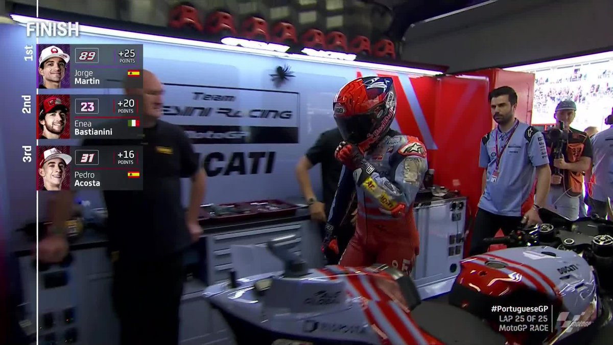 A tough one to swallow for Marc Márquez ⚠️ A weekend of missed opportunities ends as his crash with Pecco Bagnaia is now under investigation #PortugueseGP 🇵🇹