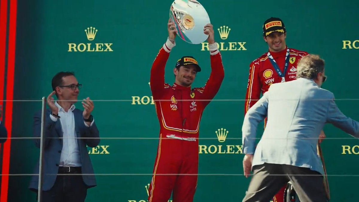 Putting this on repeat for the rest of the day 🤩🏆 #F1 #AusGP