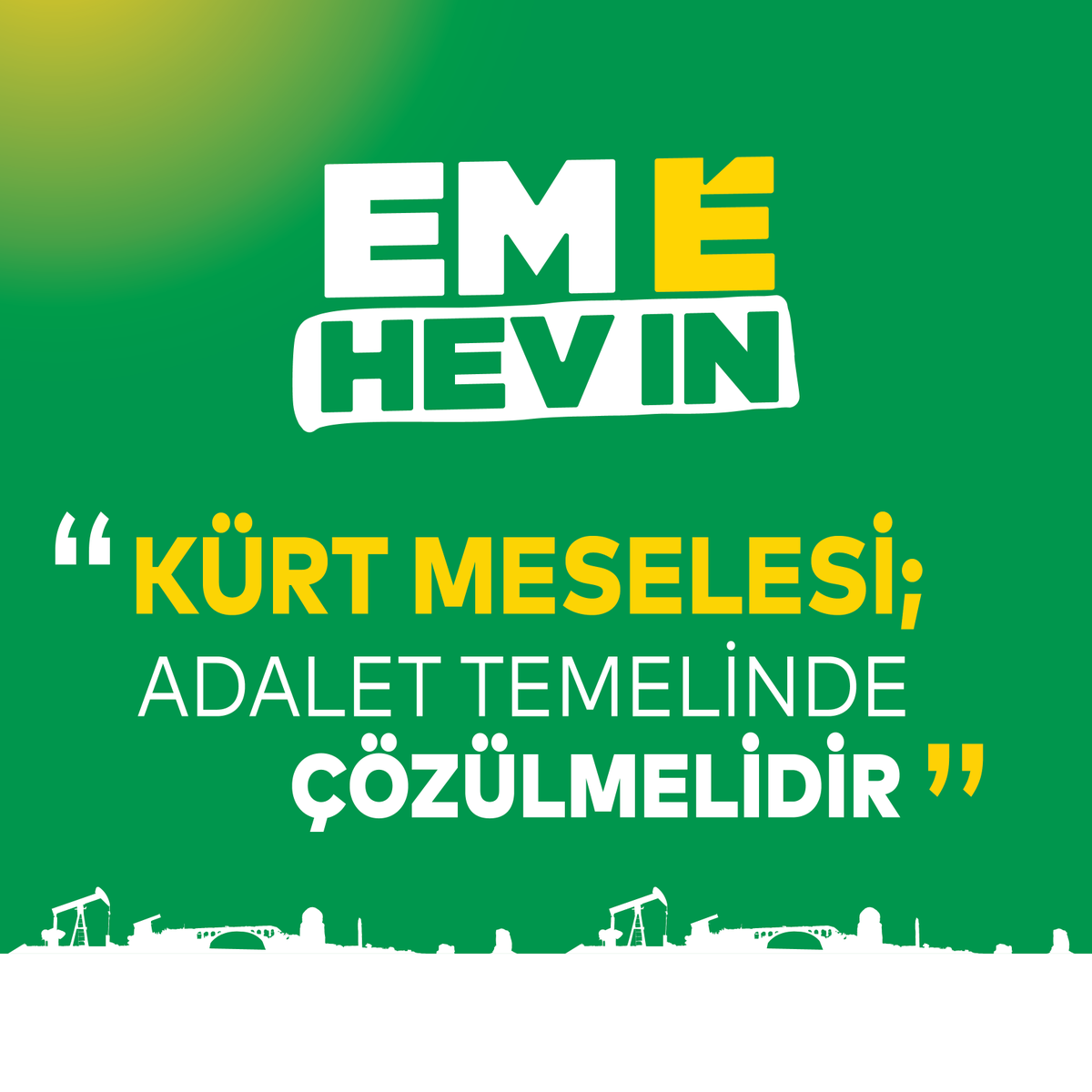 "Kürt Meselesi; Adalet temelinde çözülmelidir." ▪️ Zekeriya Yapıcıoğlu | Genel Başkanımız #BuSeferHÜDAPAR